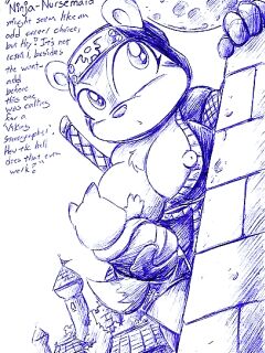 The Adventures of A Freelance Wet Nursemaid Ninja by drakefenwick Preview