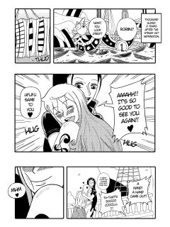 [MTCHA] Robin x Nami: Reunion on the Thousand Sunny (One Piece)