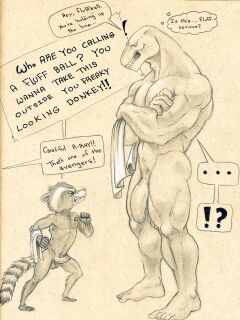 [Tush] Rocket Racoon X Beta Ray Bill