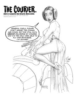 Princess Leia - The Courier