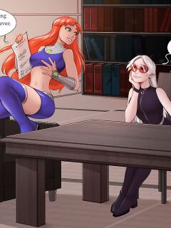 [Horny-Oni] Contract with Starfire (Teen Titans)