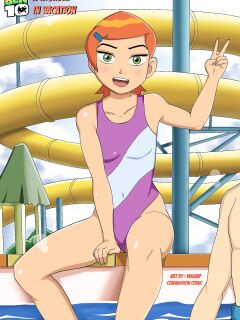 [VN Simp] A Trouble in Vacation (Ben 10) Preview