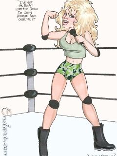 [Endart] - Spanking Pamalee #10 - Wrestling Match