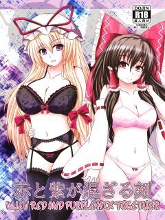 (C81) [+5 (taka♂)] Aka to Murasaki ga Mazaru Toki | When Red and Purple Mix Together (Touhou Project) [MegaFagget] Preview