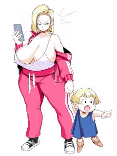 [Bunkwizard] A18 in the Park (Dragon Ball Z)