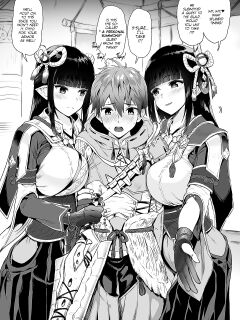 [Kojima Saya] MonHun Uketsukejou Hinoe Minoto Kara no Osasoi | A Personal Summons! (Monster Hunter Rise) [Team Rabu2]