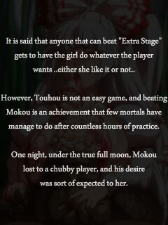 [Angelauxes] Mokou's Bad Temper