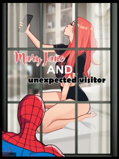 [Olena Minko] Mary Jane and unexpected visitor (Spider-Man)