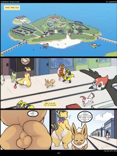 [Kuroodod] The New Adventures of Oversexed Eeveelutions (Pokemon)