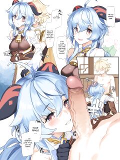 [92M] Kanu-chan ni Amaeru o Manga Fawning on Ganyu (Genshin Impact) [Colorized] [Satansoft]