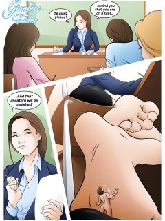 [Mousticus] Giantess Teacher Preview