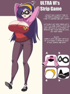 [GewdBoi] UltraVi Stripgame