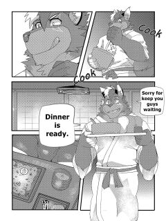 [LucusOLD] Happy Dinner With Big Guys - Youhei Doujinshi Preview