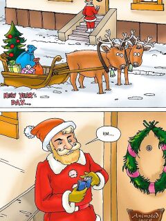 Animated Incest - Fuck me Santa