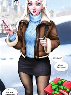 X-Mas Present For Elsa [Aroma Sensei]