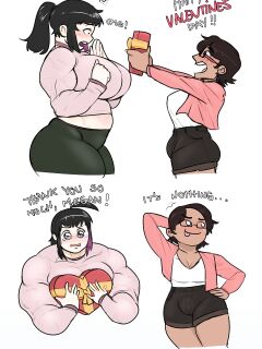 Anne and Megan Valentines