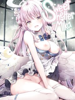 (C101) [Kinokomushin (Kinokomushi)] Mika to Amayadori | Sweet Shelter with Mika (Blue Archive) [Shiromaru]