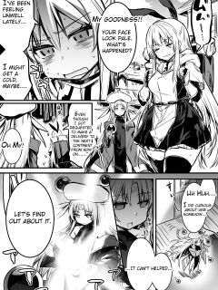 [Lefthand] Furtuneteller-chan who worry about Adventure-chan's unusual symptom and take a look at it and Adventure-chan who unknowingly got knock up and give birth to demi-human child in distant land[CT] Preview