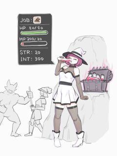 Fallen Monster - Mokushi (@c_san__)