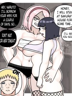 Sakura and hinata Comic (Futanari) Released