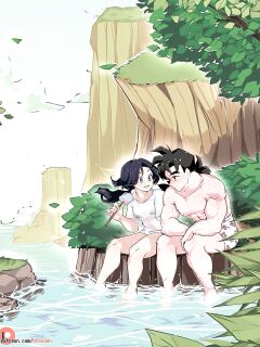 [Puffphox] Puffphox artwork mix with Gohan x Videl one shot comic