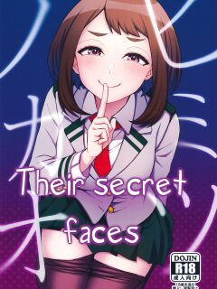 (C101) [cobalt green (Kobaji)] Himitsu no Kao | Their secret faces (My Hero Academia) [joobuspaidatr]