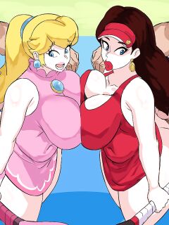 [Cyberboi] Peach & Pauline (Super Mario)