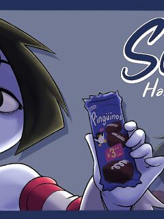 [A-Gal] Ammy's Squigly Halloween Costume