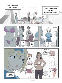 [Lewdua] Locker room - Nessie and Valerie