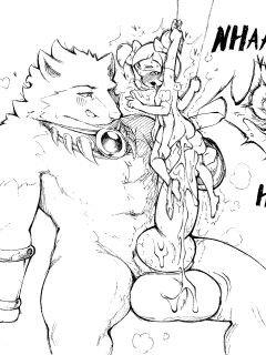 [Abe'sDrawings] Breeding Muffet (Undertale)