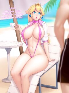 [GeshKaw] Suck-a-thon: Peach (Super Mario)