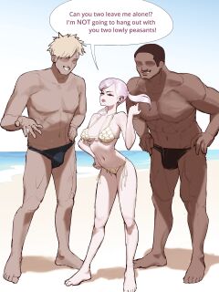 [wjs07] Noelle Silva at the beach (Black Clover)