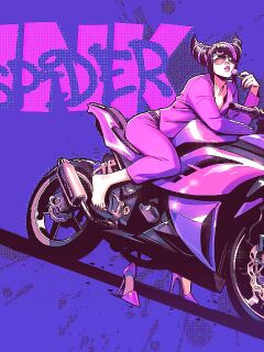 Pink Spider