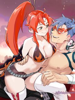 [Snegovski] Yoko/Kamina⭐️ (Tengen Toppa Gurren Lagann)