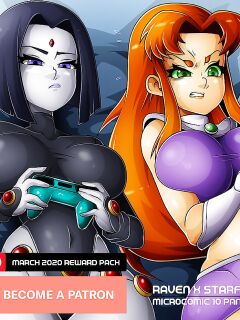 Raven X Starfire (Teen Titans)