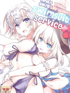 [Marimo-ya (Mori Marimo)] Jeanne & Marie Mizugi de Gohoushi | Jeanne's & Marie's Swimsuit Service (Fate/Grand Order) [Lakshmi-Translations]
