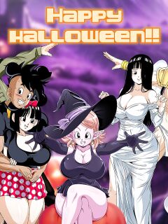 (BlueGraves) Halloween Sex Party (Dragonball)