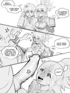 [MadAbalone] Aqua fails a spellcast [KonoSuba]