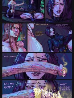 [Zyldark] Starfire x Raven (Teen Titans)