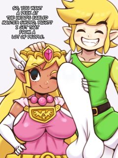 [Matospectoru] The Master Sword (Link x Zelda / Tetra) Preview