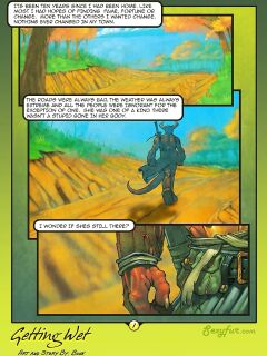 [SexyFur] Getting Wet