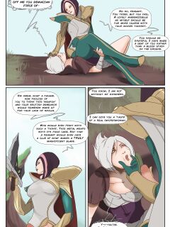 Unfinished Zuanderground League Comic