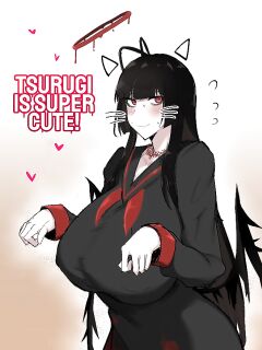 [Initiative (Fujoujoshi)] Tsurugi wa kawaii naa | Tsurugi is Super Cute! (Blue Archive) [head empty]