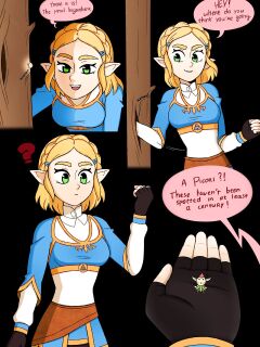 [Punishedmosquito] A Minor Side Quest - Giantess Zelda (The Legend of Zelda) [Ongoing] Preview