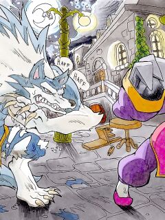 [Daigaijin] Hsien Ko vs Jon Talbain (Darkstalkers)