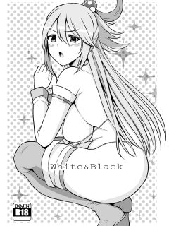 (C96) [Rorinoutage (Shimantogawa)] WHITE&BLACK (Kono Subarashii Sekai ni Syukufuku o!, MAJOR 2nd, Tejina Senpai)