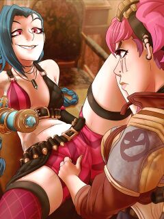 [Khartemis] Sisters: Jinx & Vi (League of Legends)