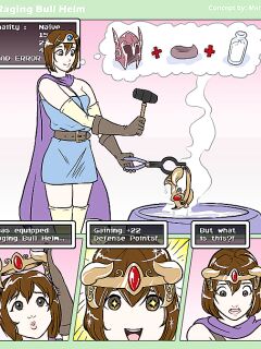 [Jacques00] Roto's Raging Bull Helm (Dragon Quest III)