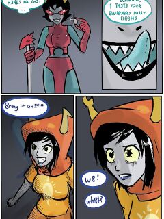 Terezi/Vriska Comic by Lemon Font