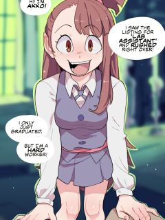 [Knuxxxy] Akko's New Job (Little Witch Academia)
